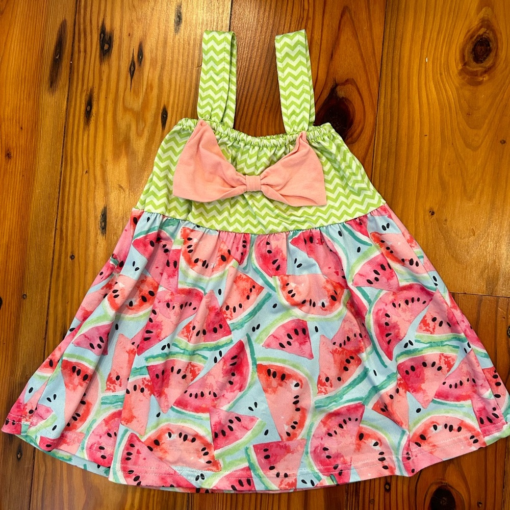 Watermelon dress for the summer